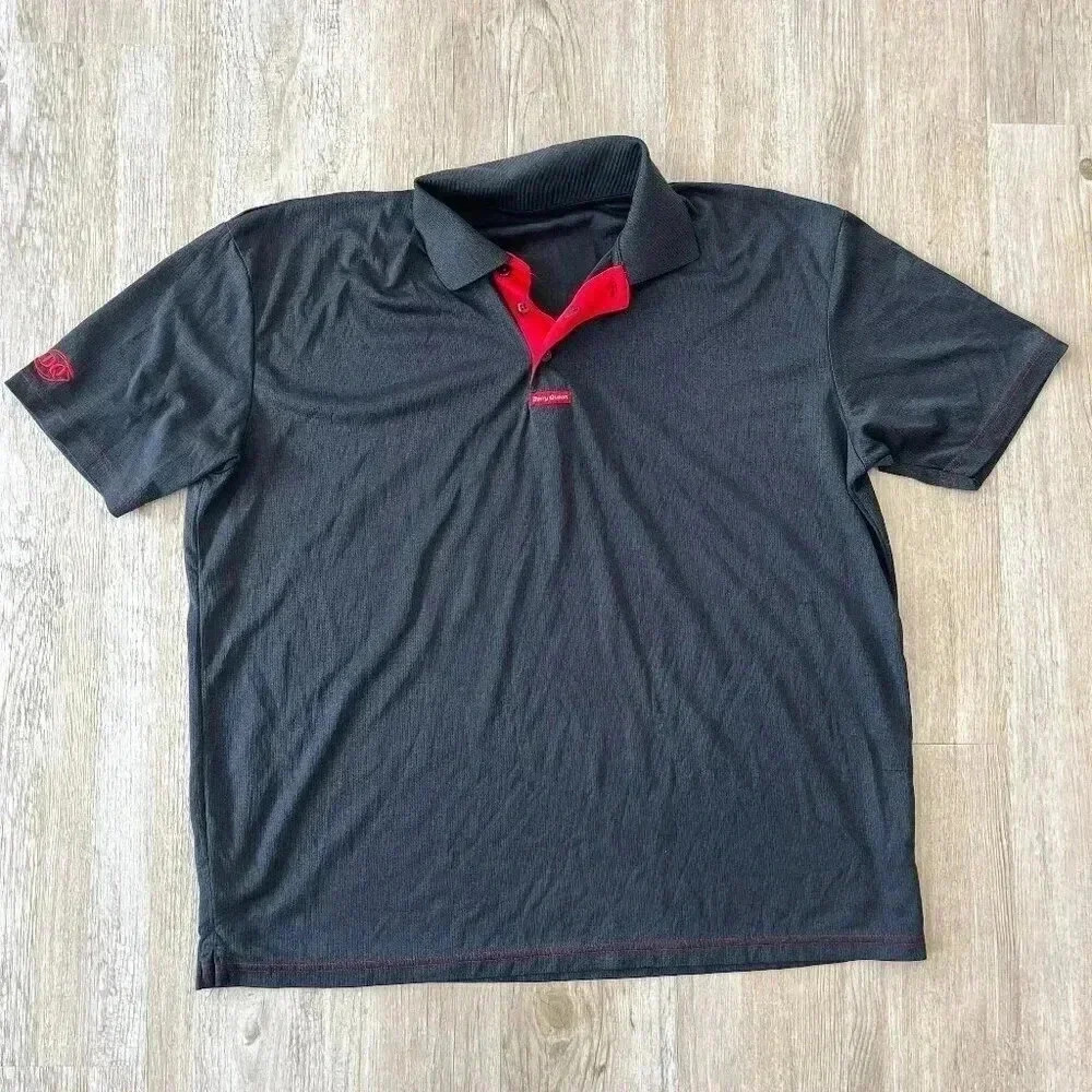 Unisex Dairy Queen Grey Short Sleeve Polo Uniform - XL
